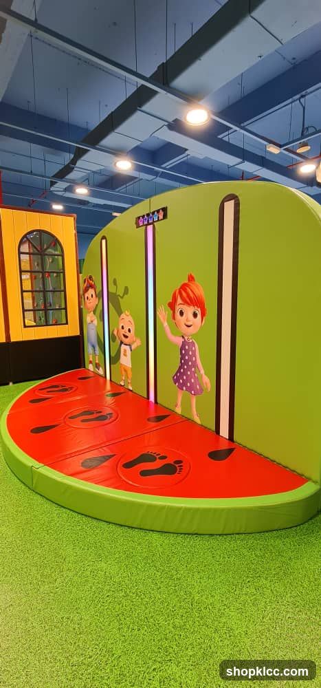 Play Area with Cartoon Characters