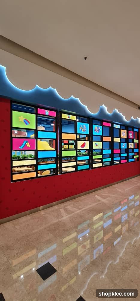 Colorful Wall Display