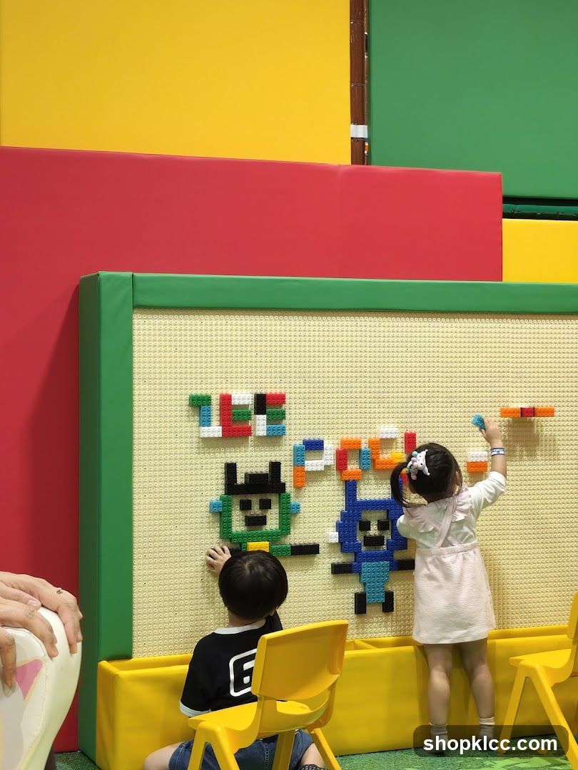 Kids Playing with LEGO Bricks