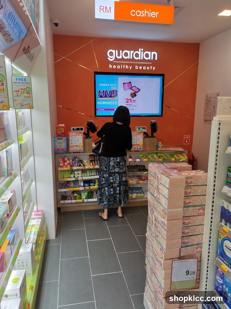 Guardian Healthy Beauty Store Interior