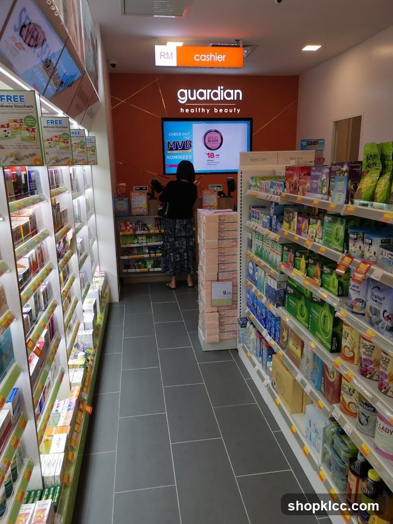Guardian Healthy Beauty Store Interior