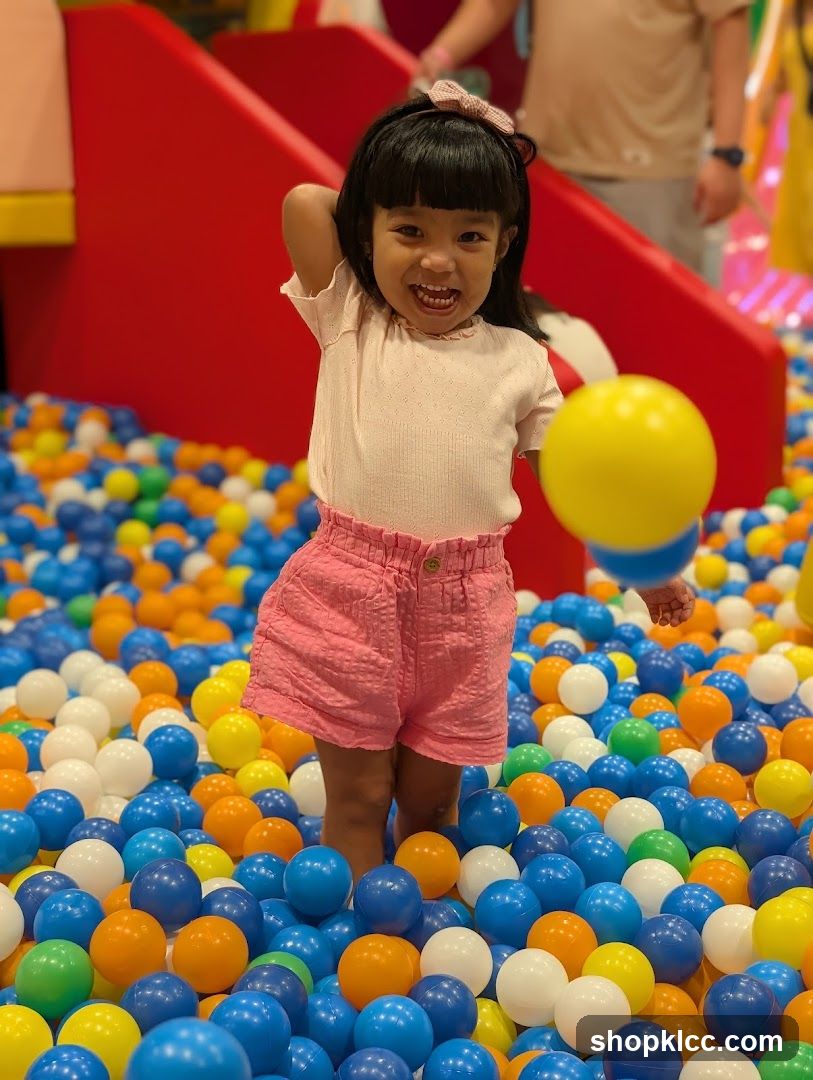 Child in Ball Pit