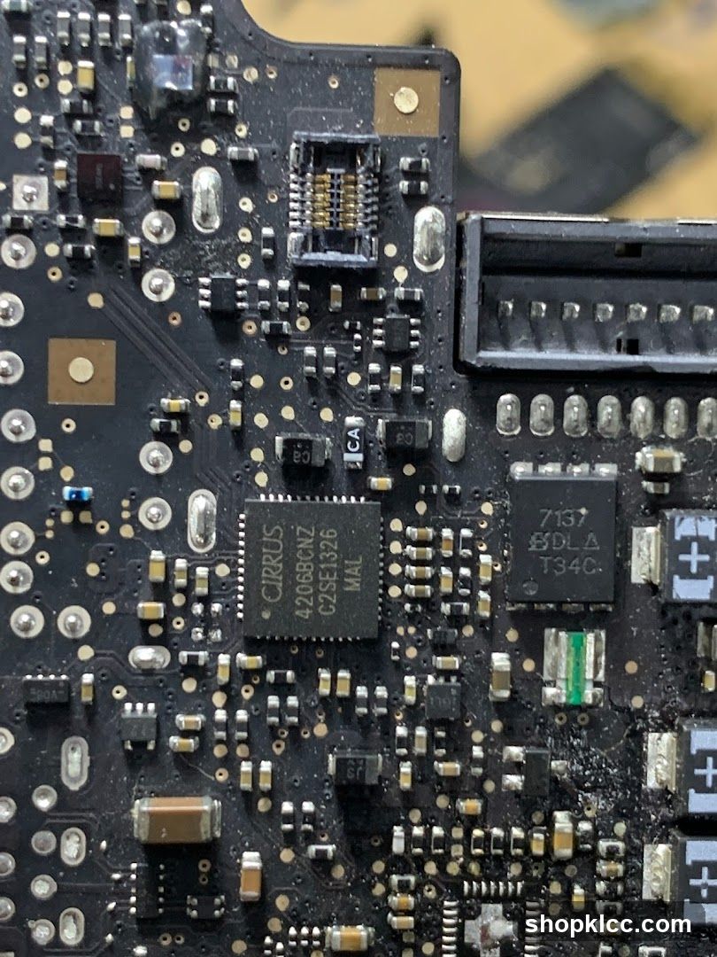 Motherboard Component Close-Up