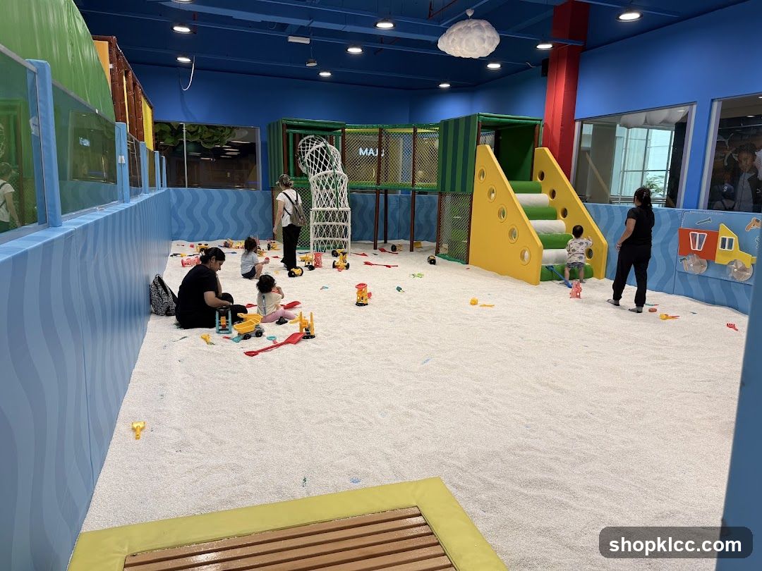 Indoor Play Area with Sand Pit