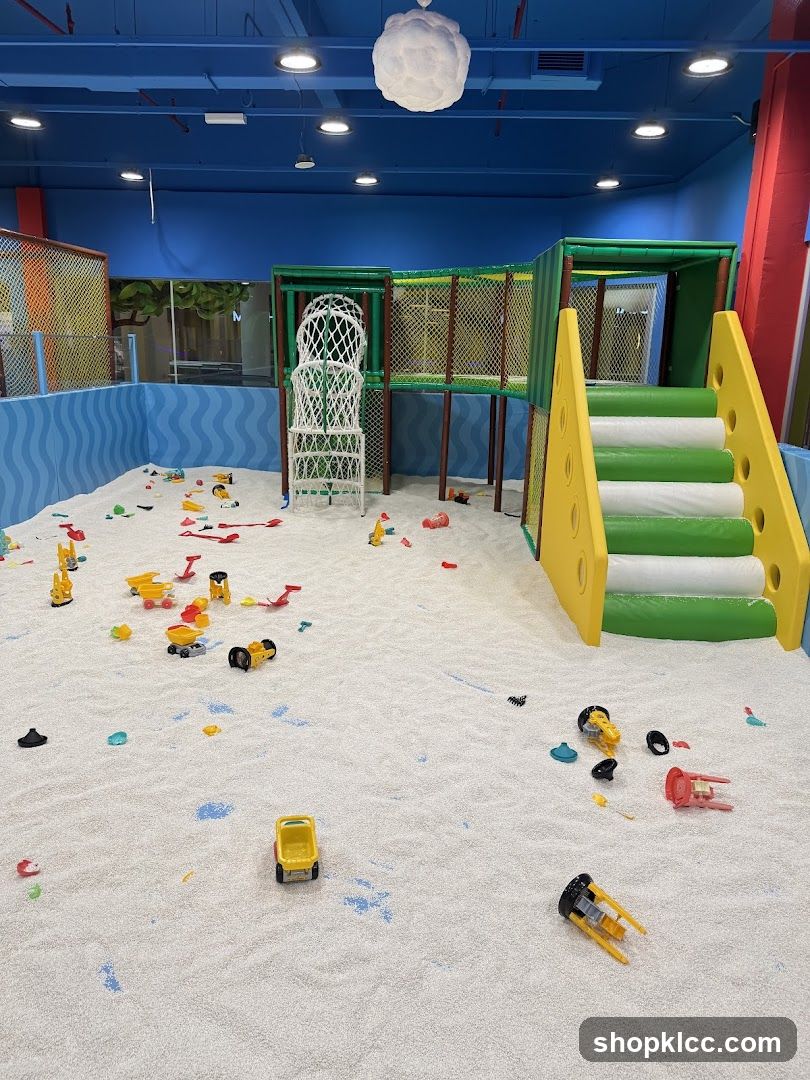 Indoor Play Area with Sand Pit