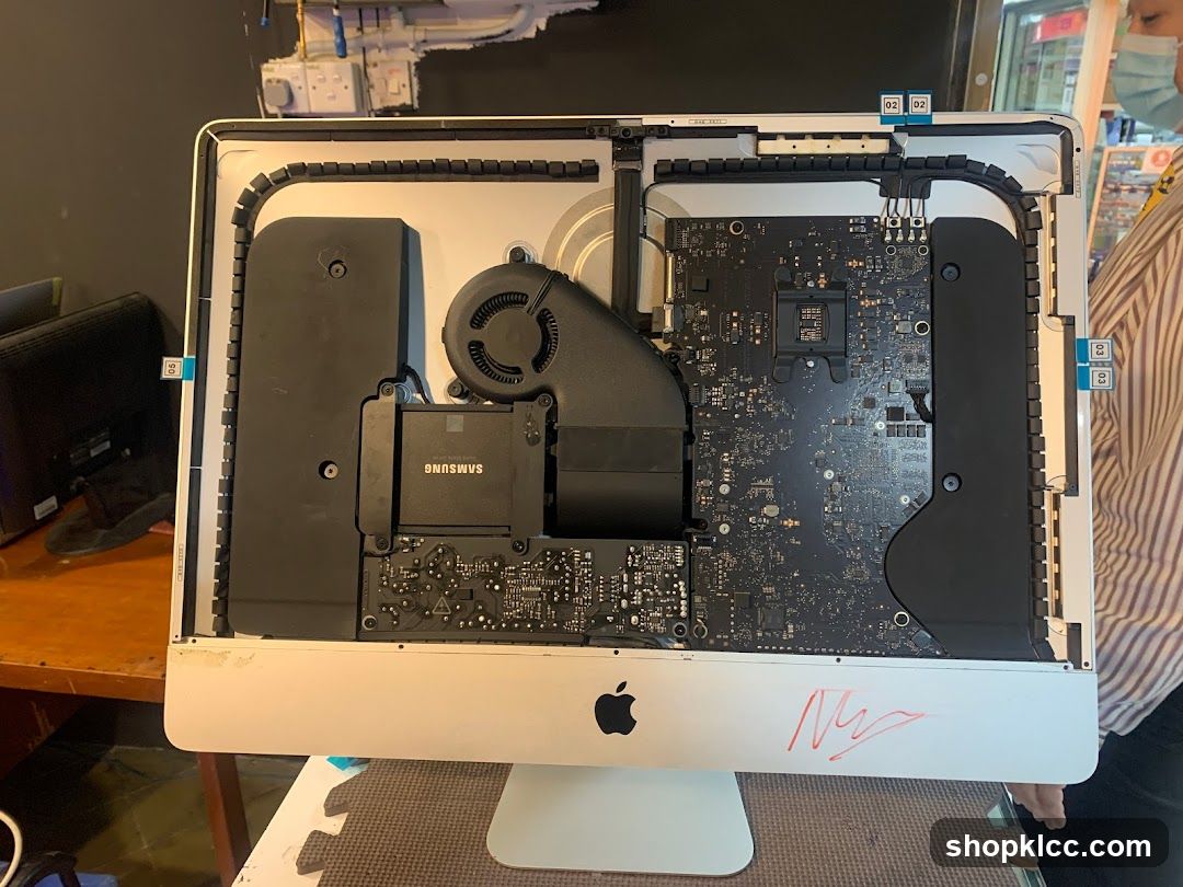 Apple iMac disassembled