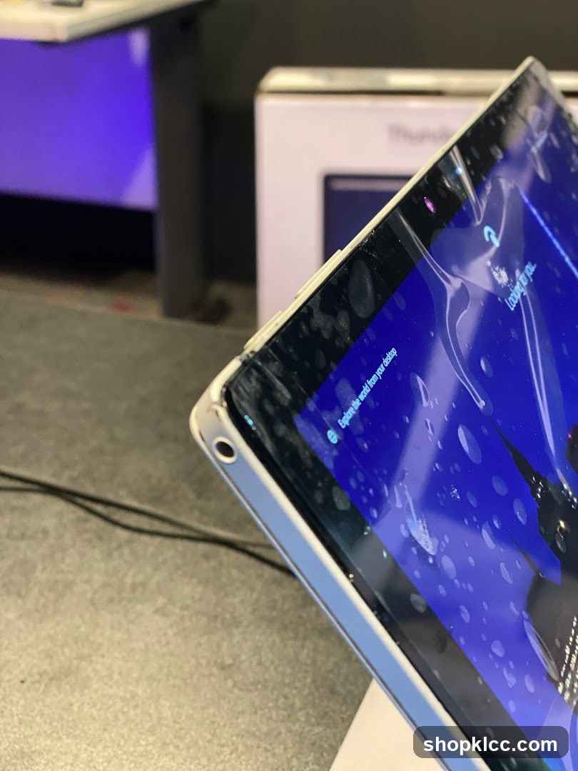 Damaged Tablet Display