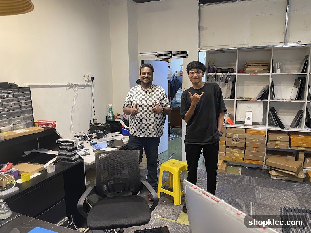 Office Interior with Staff