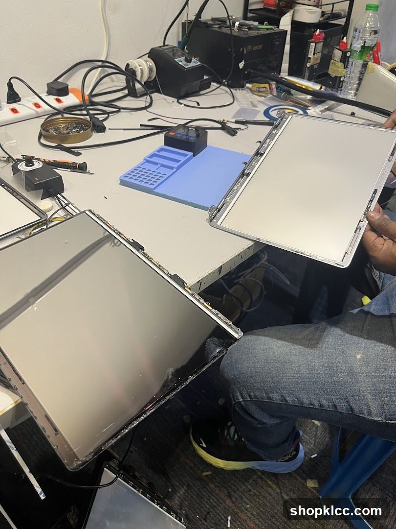 Electronics Repair Workshop Interior