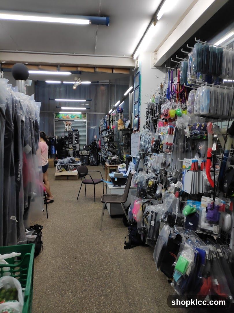 Sporting Goods Store Interior