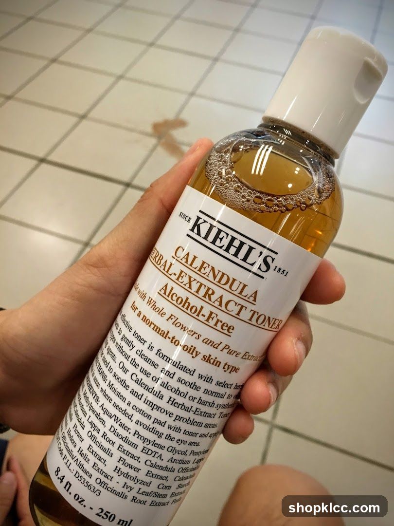 Kiehl's Calendula Extract Toner Bottle
