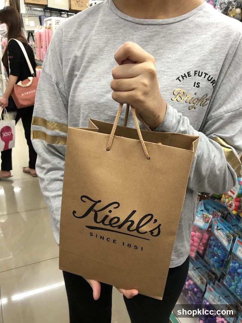 Kiehl's Shopping Bag in Store Interior