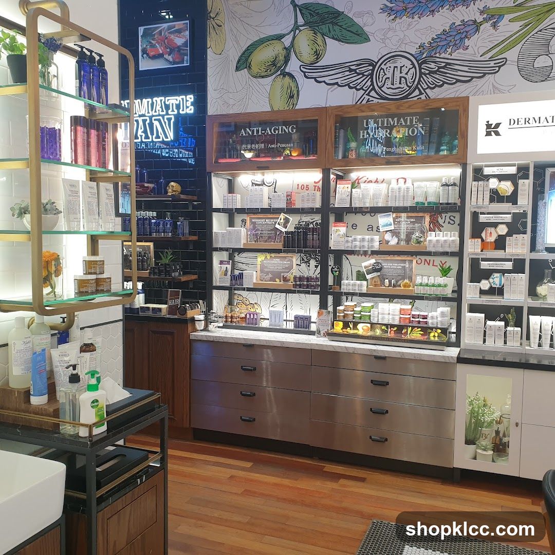 Beauty Product Display Interior
