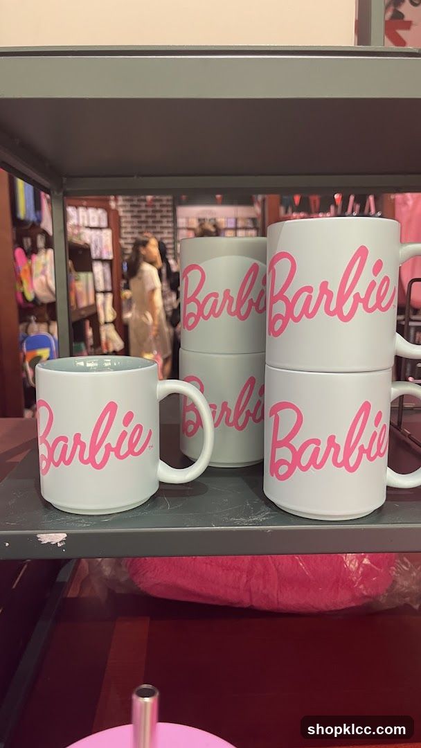 Barbie Mugs Display
