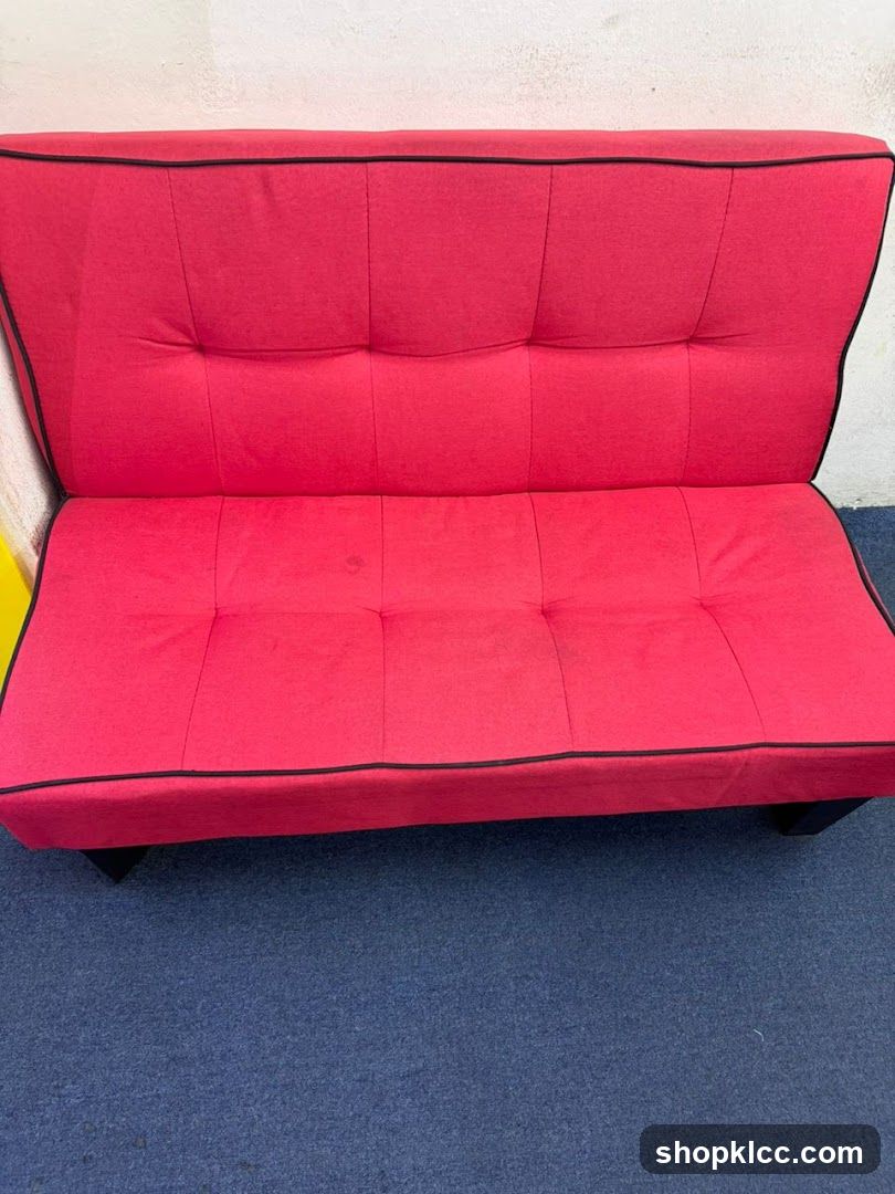 Red Futon Sofa