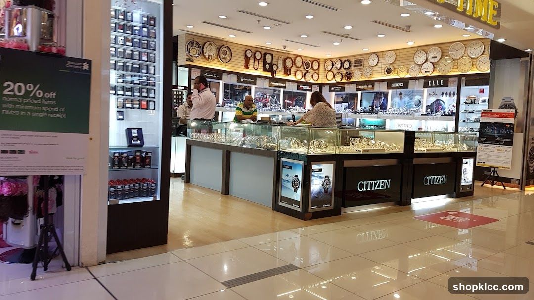 Watch Store Interior