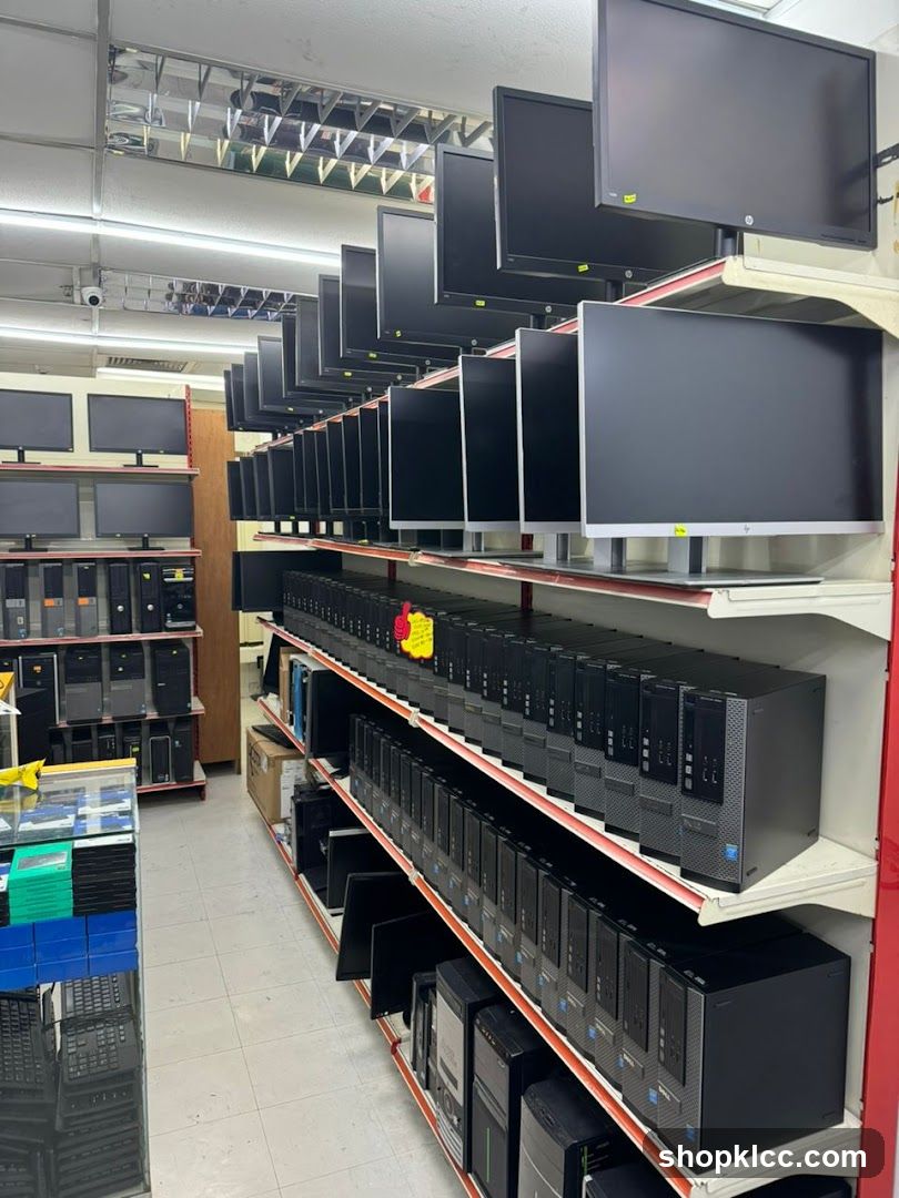 Computer Store Interior