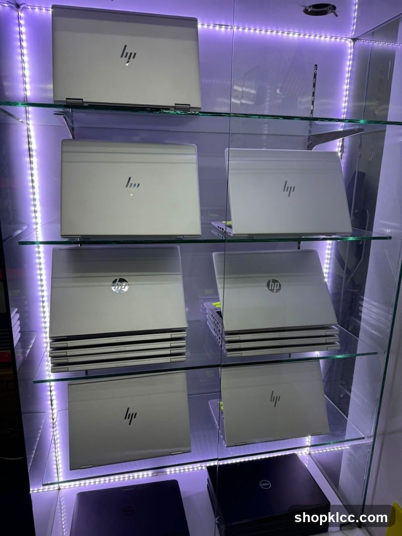 HP Laptops Display Case