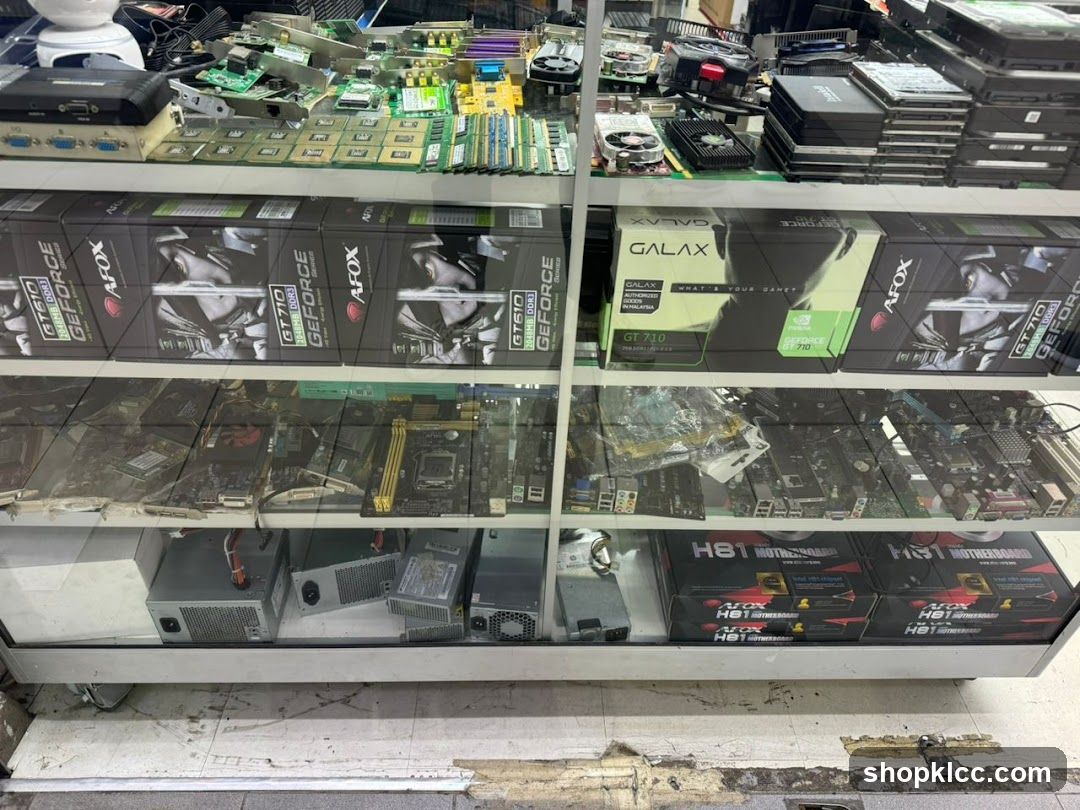 Electronics Store Display