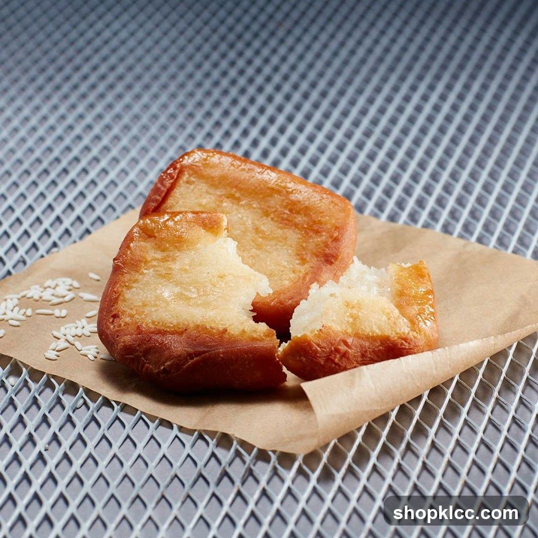 Rice Cake with Sesame Seeds