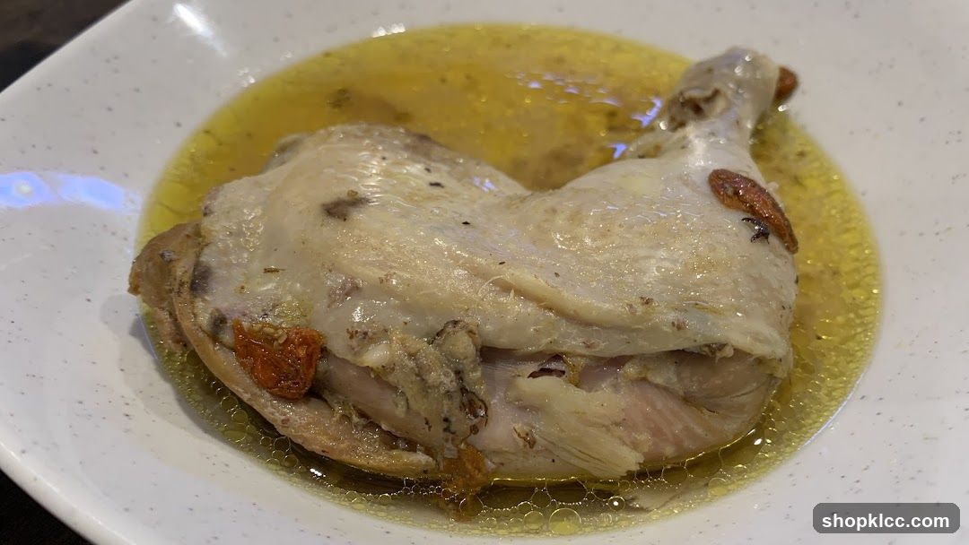 Roasted Chicken Leg with Jus