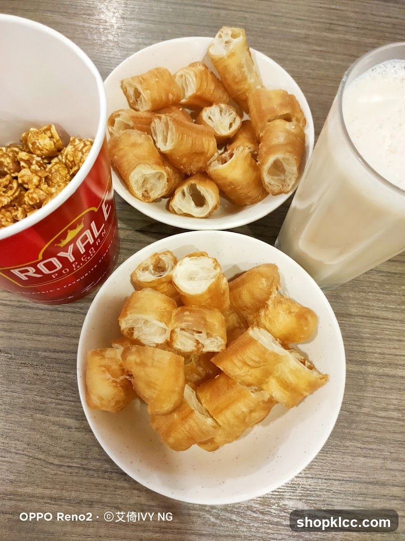 Breakfast with You Tiao and Popcorn