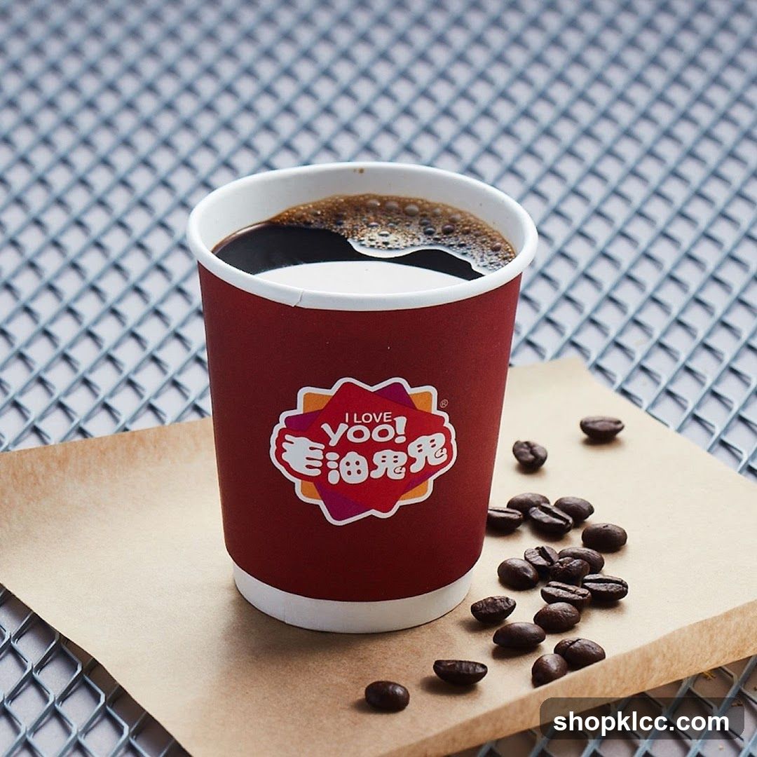 Coffee Cup with Beans