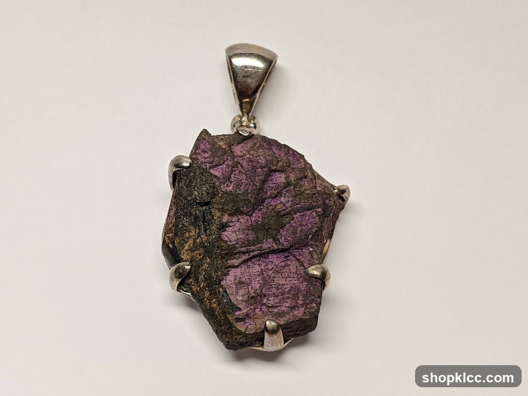 Raw Gemstone Pendant