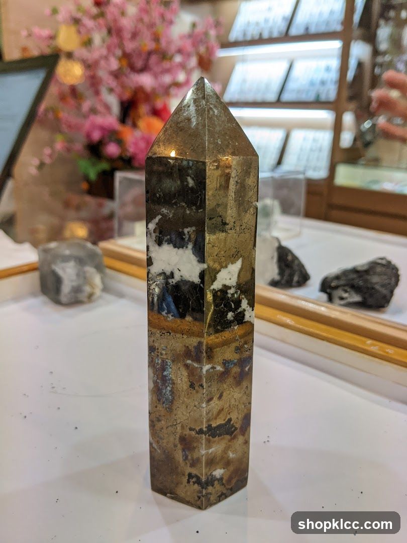 Crystal Point in Store Display