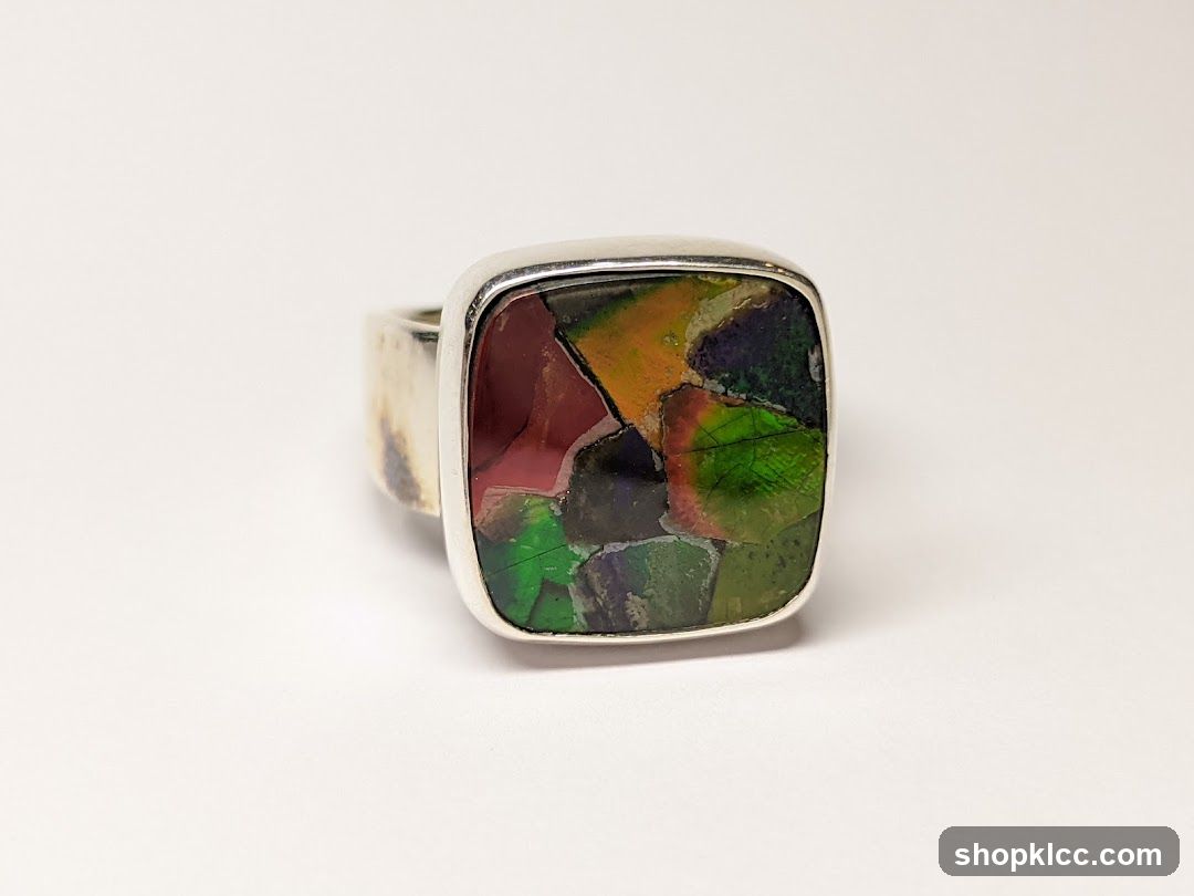 Colorful Inlay Ring