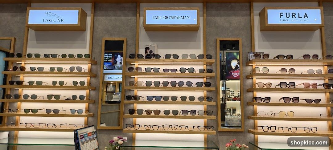 Sunglasses Display Wall