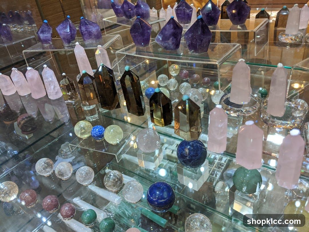 Crystal and Gemstone Display