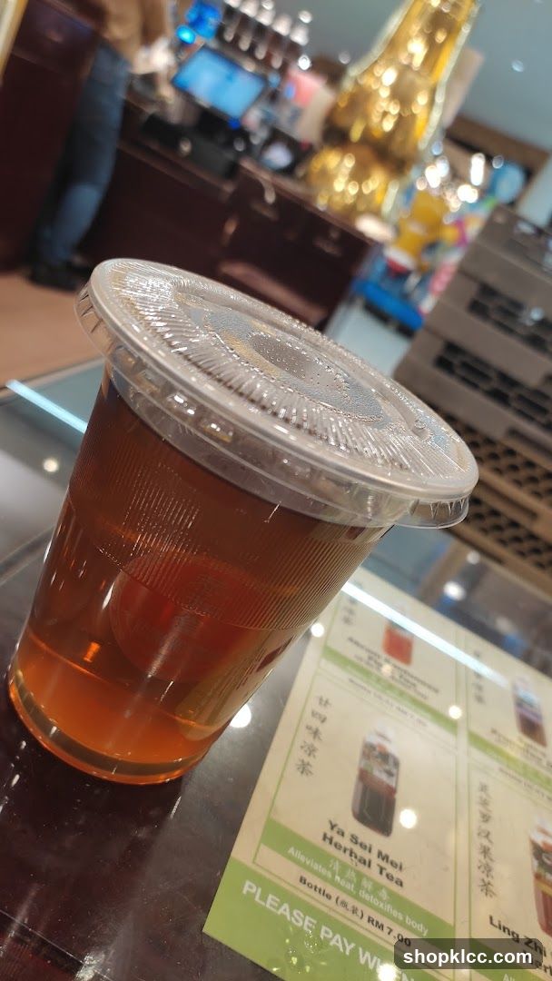 Herbal Tea Cup on Counter