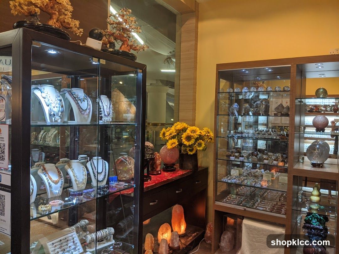 Jewelry and Crystal Shop Interior