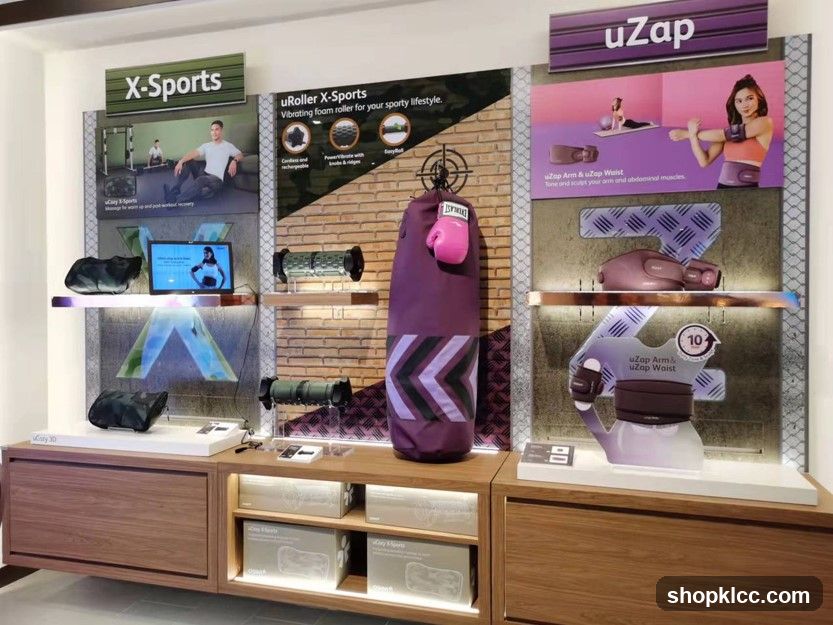 Fitness Equipment Display
