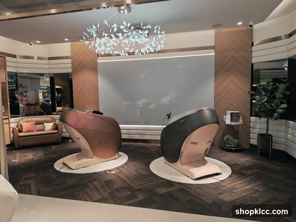 Massage Chair Showroom Interior
