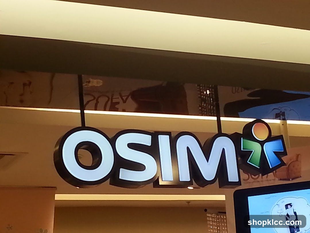 OSIM Store Signage
