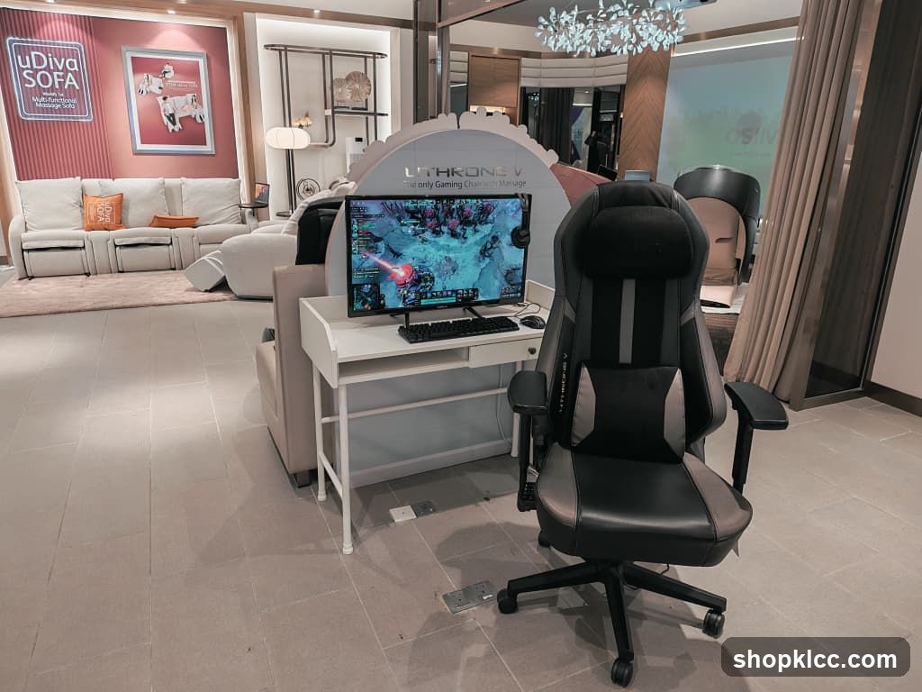 Gaming Setup in Modern Interior
