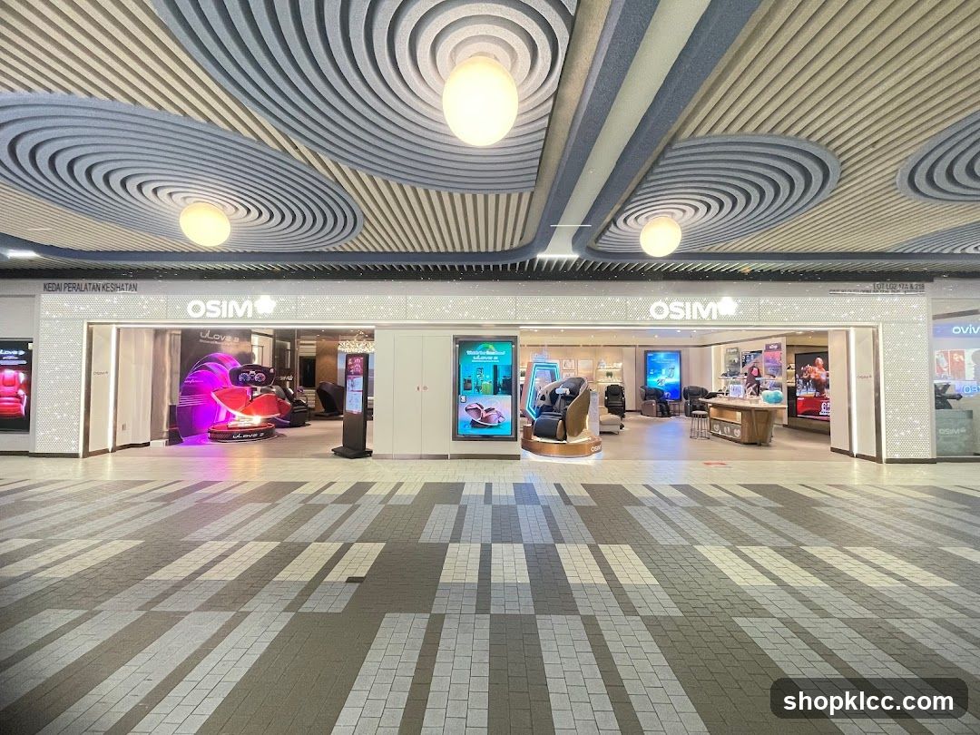 Osim Store Interior