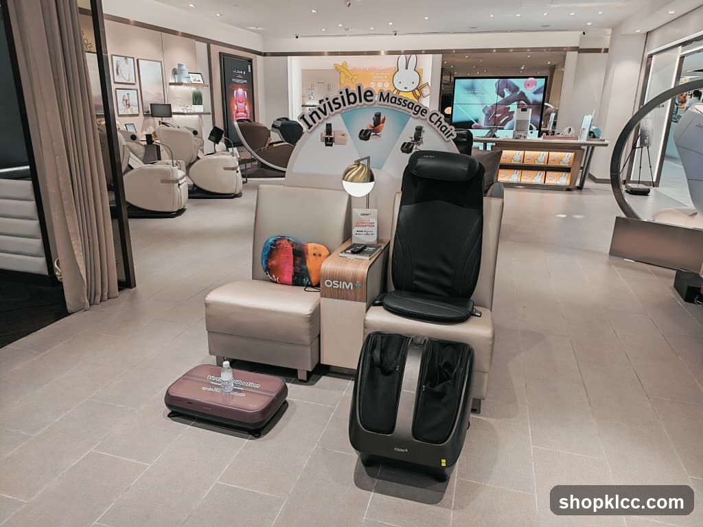 Massage Chair Store Interior