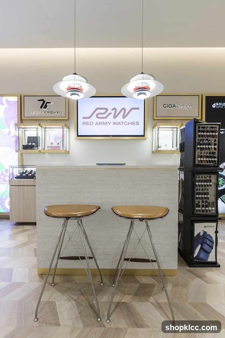 Watch Store Interior