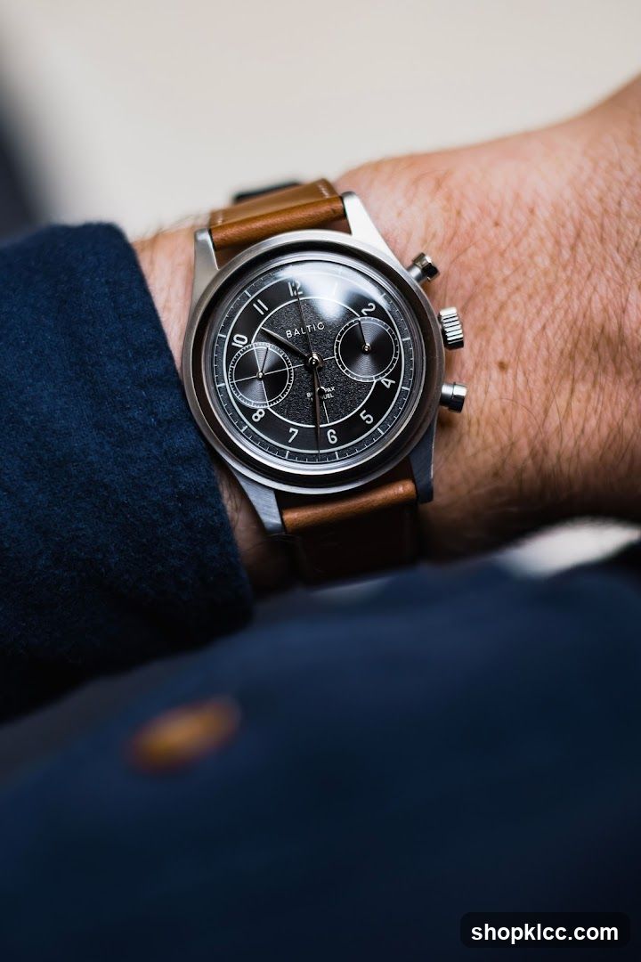 Baltic Chronograph Watch on Wrist