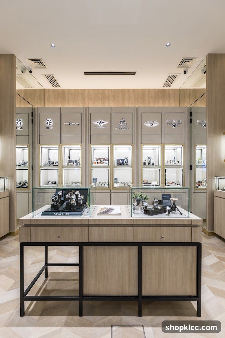 Luxury Watch Store Interior