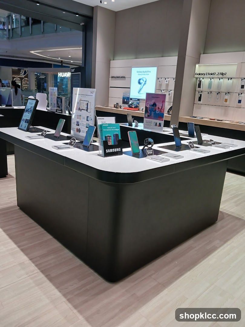 Electronics Store Display