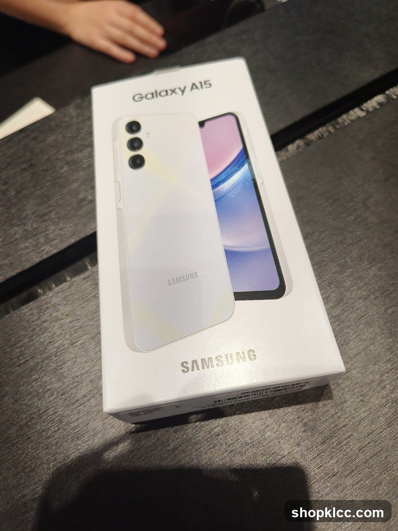 Samsung Galaxy A15 Phone Box