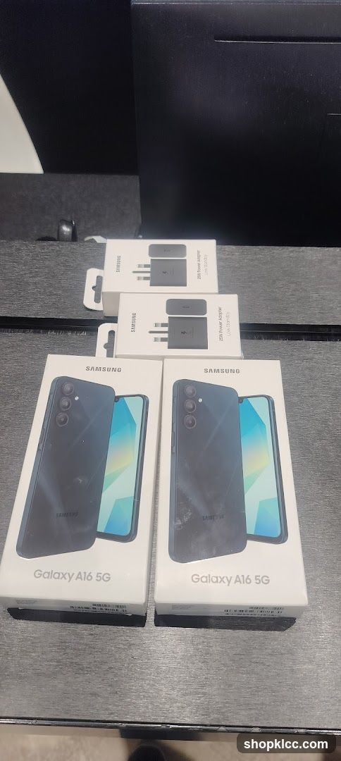Samsung Galaxy A16 5G Phones and Power Adapters