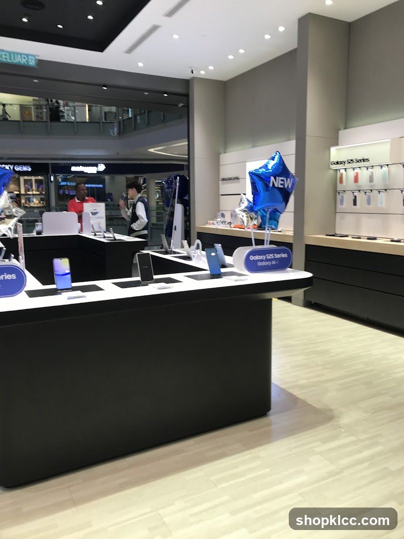 Electronics Store Display