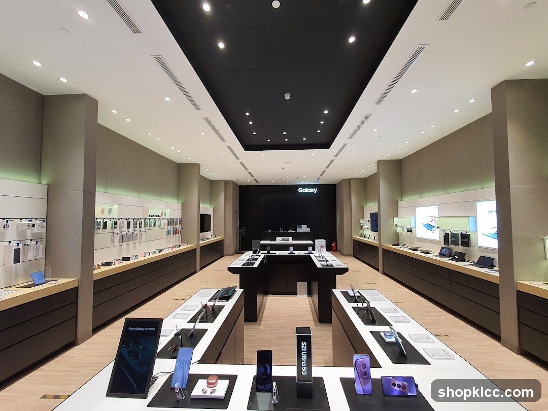 Samsung Galaxy Store Interior