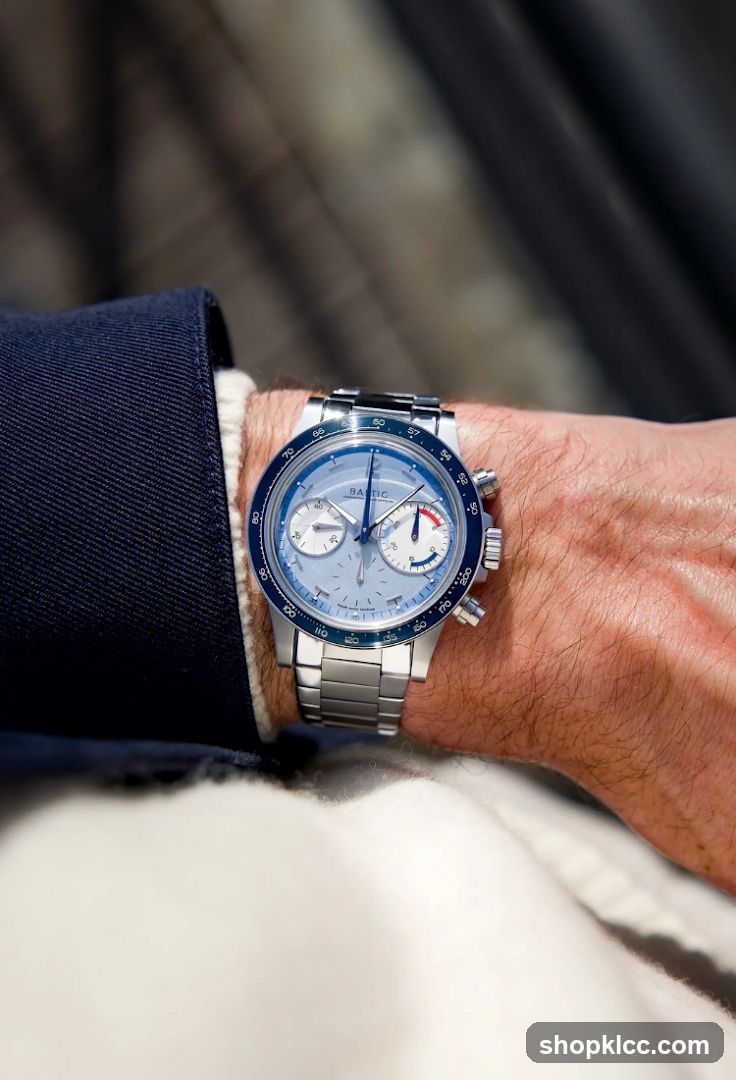 Breguet Chronograph Watch on Wrist