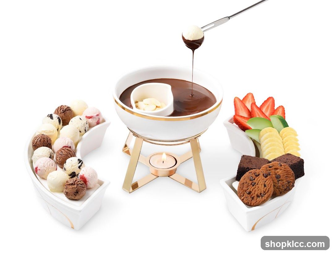 Chocolate Fondue Dessert